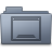 Desktop Folder Graphite Icon